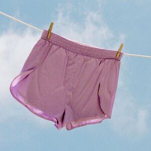 Girlfriend Collective Trail Shorts in Lilac